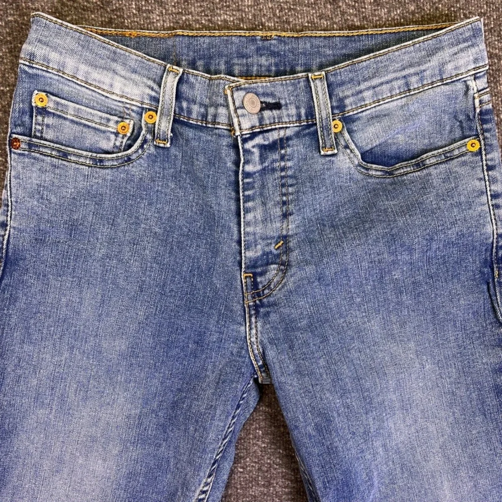 Levis 511 Jeans‎ Mens 29x31 Blue Marble Fade Slim Stretch Denim Classic Casual